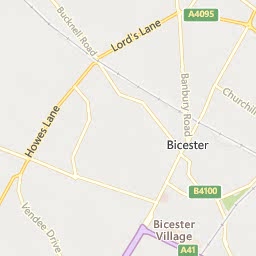 Map of Bicester