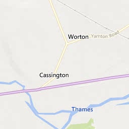 Map of Kidlington
