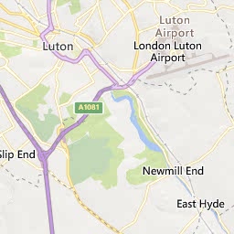 Map of Harpenden