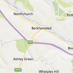 Map of Berkhamsted