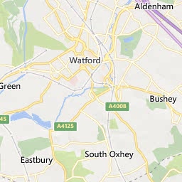 Map of Rickmansworth