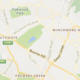 Map of Edmonton