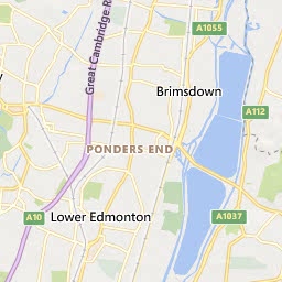 Map of Cheshunt
