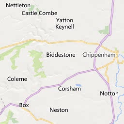 Map of Malmesbury