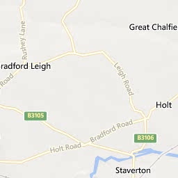 Map of Bradford-On-Avon