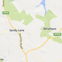 Map of Calne
