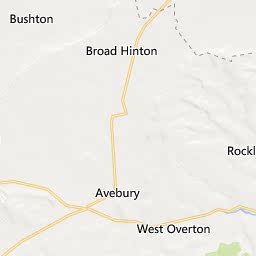 Map of Swindon