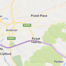 Map of Andover