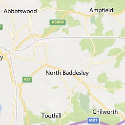Map of Eastleigh