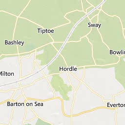 Map of New Milton