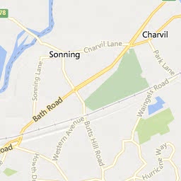 Map of Twyford