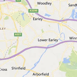 Map of Wokingham
