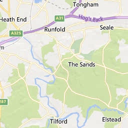 Map of Aldershot