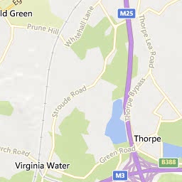 Map of Egham