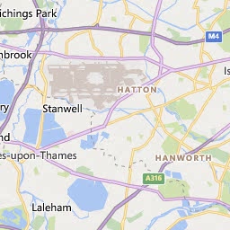 Map of Slough