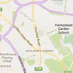 Map of Muswell Hill