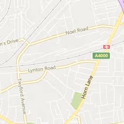 Map of West Acton