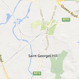 Map of Weybridge