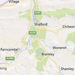 Map of Guildford