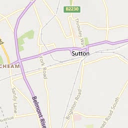 Map of Banstead