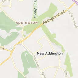 Map of West Wickham