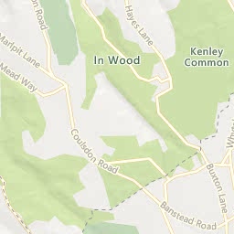 Map of Caterham
