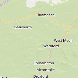 Map of Waterlooville