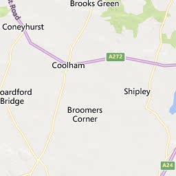 Map of Billingshurst