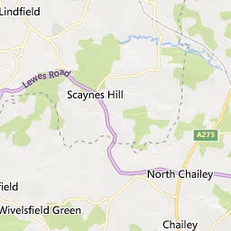 Map of Haywards Heath