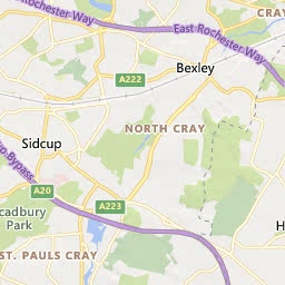 Map of Dartford