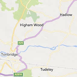 Map of Tonbridge