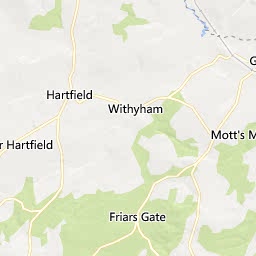 Map of Crowborough