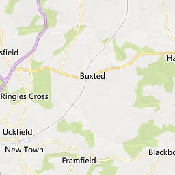 Map of Crowborough