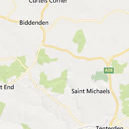 Map of Tenterden