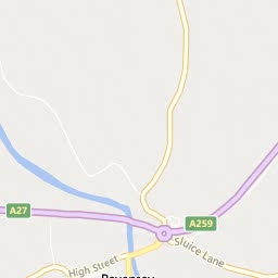 Map of Pevensey